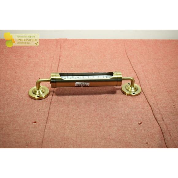 Hearth & Hand with Magnolia Brass Outdoor Weather Thermometer - Picture 4 of 4